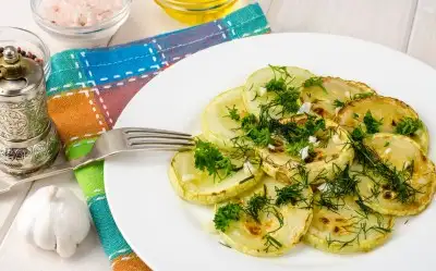 Cevizli Kabak Salatası Tarifi