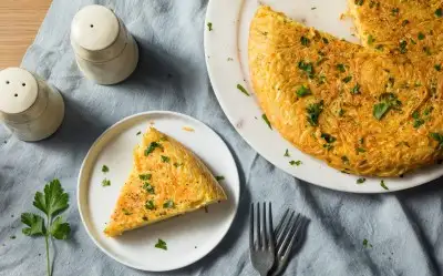 Kaşarlı Bulut Omlet Tarifi