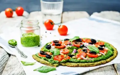 Chia Tohumlu Kabaklı Diyet Pizza Tarifi