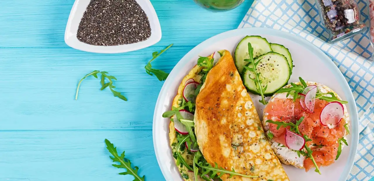 Chia Tohumlu Omlet Tarifi