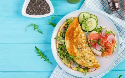 Chia Tohumlu Omlet Tarifi