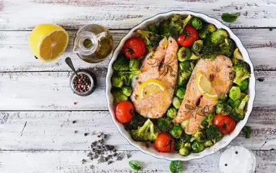 Fırında Somon Buğulama Tarifi