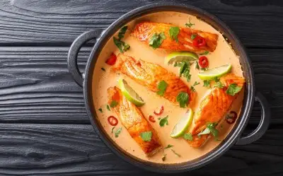 Hindistan Cevizi Sütlü Somon