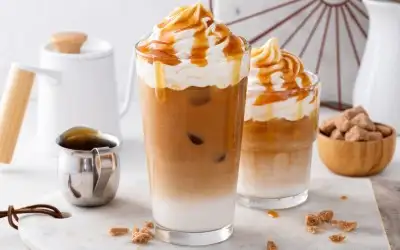Vanilyalı Iced Caramel Latte Tarifi