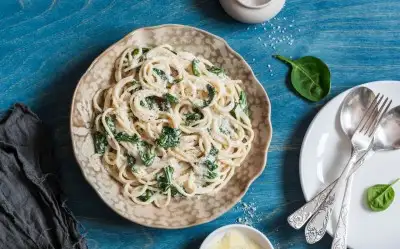 Ispanak Soslu Makarna Tarifi