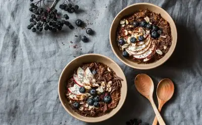 Kakaolu Sıcak Yulaf Bowl Tarifi