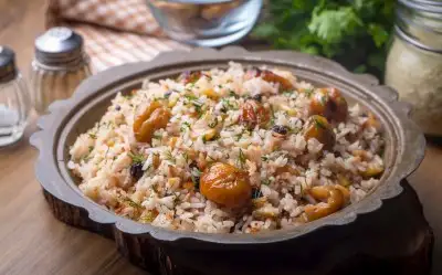 Kestaneli Pilav Tarifi