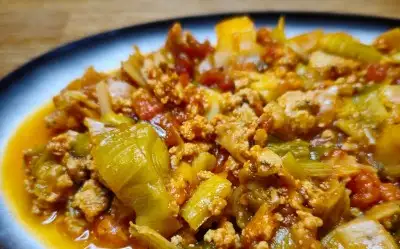 Kıymalı Fırın Pırasa Tarifi