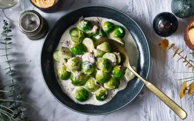 Kremalı Brüksel Lahanası Sote Tarifi