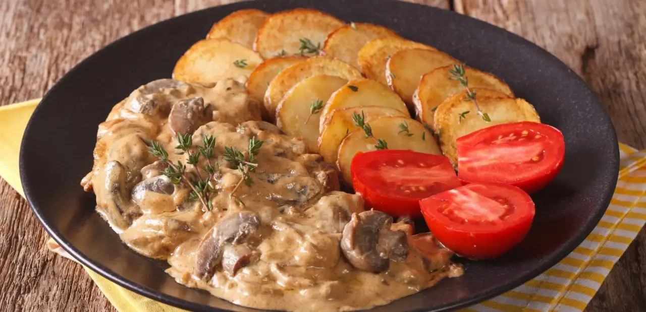 Kremalı Mantarlı Bonfile Tarifi