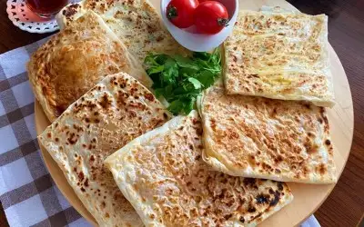 Kuşbaşılı Kaşarlı Gözleme Tarifi
