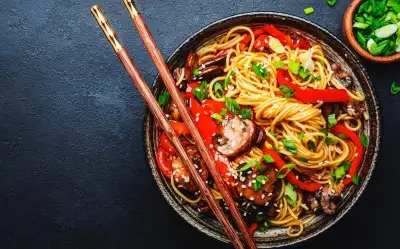 Mantarlı Noodle Tarifi