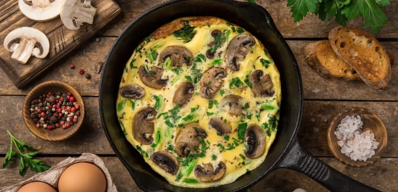 Mantarlı Omlet Tarifi
