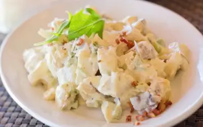 Patatesli Yoğurtlu Enginar Salatası Tarifi