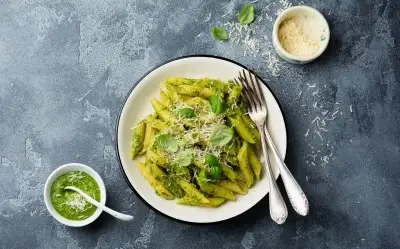 Pesto Soslu Penne Tarifi