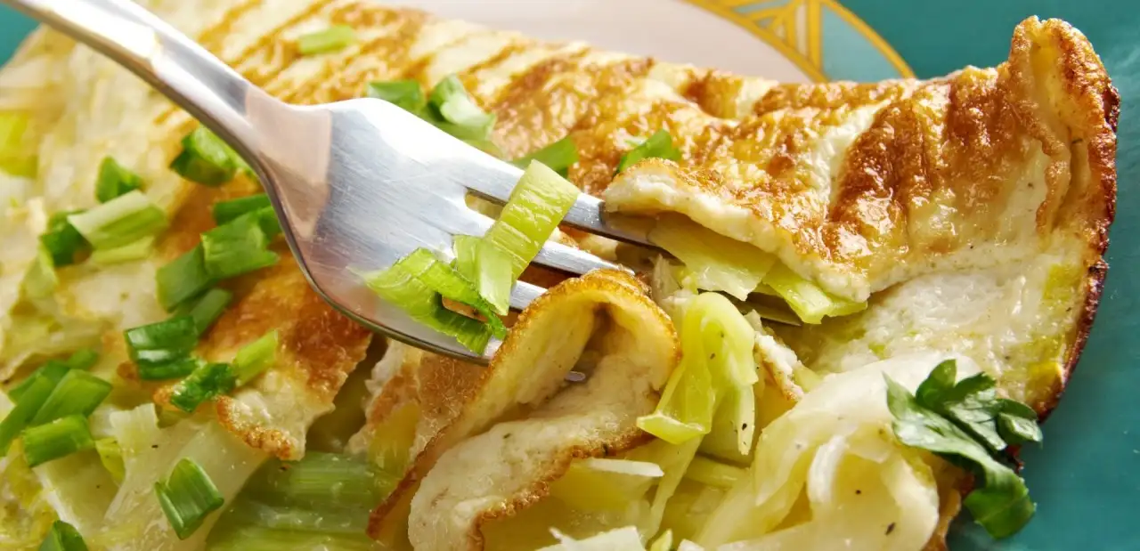 Pırasalı Omlet Tarifi