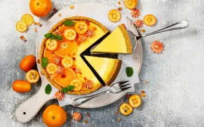 Portakallı Cheesecake Tarifi
