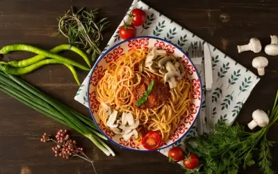 Napoliten Soslu Spagetti