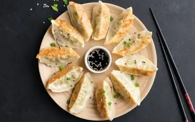 Vejetaryen Gyoza