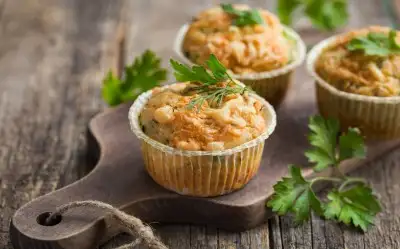 Yulaflı Peynirli Muffin Tarifi